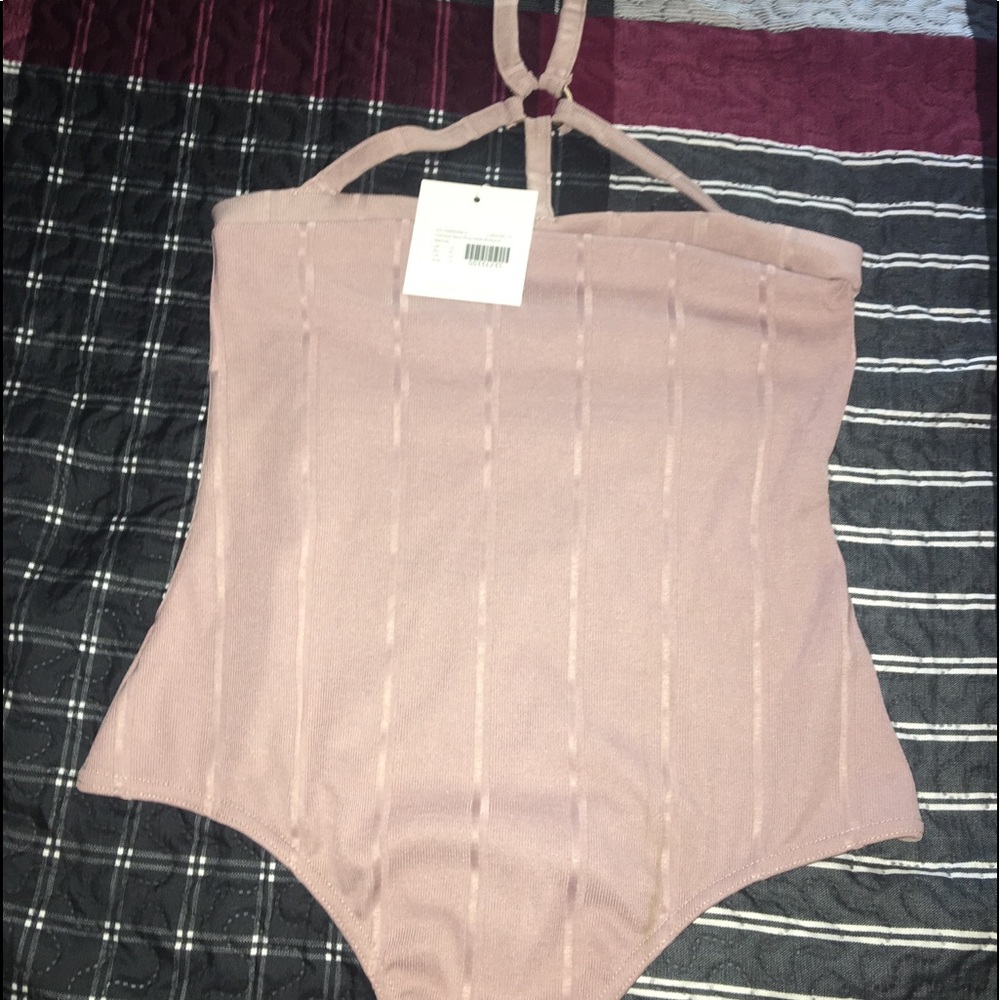 Collar blush bodysuits size 10